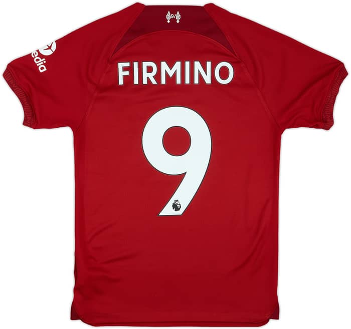 2022-23 Liverpool Home Shirt Firmino #9 - 8/10 - (XS)