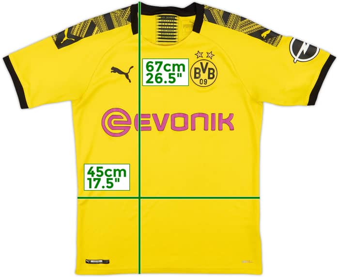2019-20 Borussia Dortmund Home Shirt - 7/10 - (S)