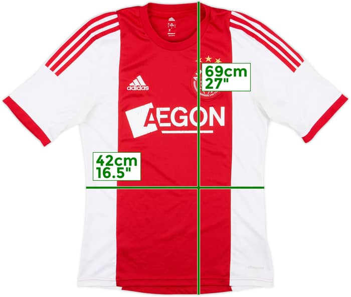 2013-14 Ajax Home Shirt - 6/10 - (S)