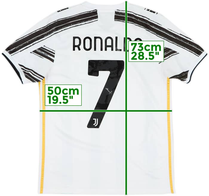 2020-21 Juventus Home Shirt Ronaldo #7 - 6/10 - (M)