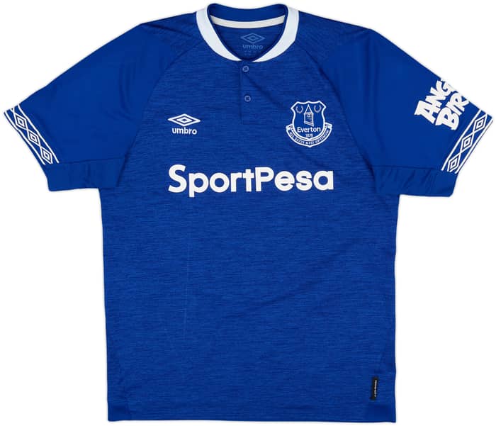 2018-19 Everton Home Shirt Baines #3 - 8/10 - (M)