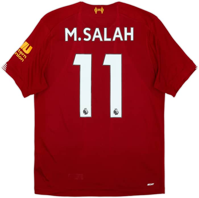 2019-20 Liverpool Home Shirt M.Salah #11 - 8/10 - (S)