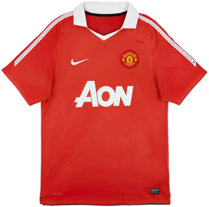 2010-11 Manchester United Home Shirt Berbatov #9 - 6/10 - (M)