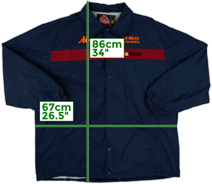 2000-01 Roma Kappa Track Jacket - 8/10 - (XL)