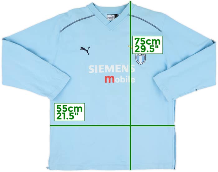 2002-03 Lazio Puma Sweat Top - 8/10 - (L)