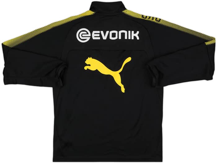 2016-17 Borussia Dortmund Puma 1/4 Zip Drill Top - 8/10 - (XL.Boys)
