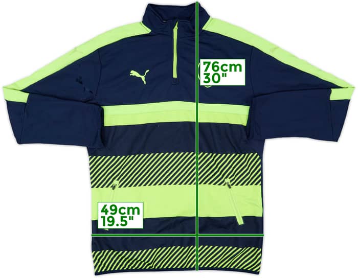 2016-17 Arsenal Puma 1/4 Zip Drill Top - 5/10 - (XL)