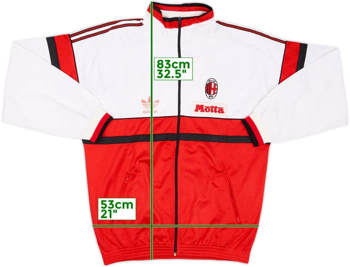 1992-94 AC Milan adidas Track Jacket - 6/10 - (XL)