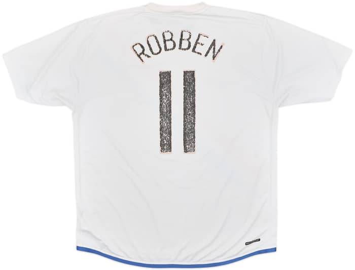 2006-08 Netherlands Away Shirt Robben #11 - 4/10 - (XL)