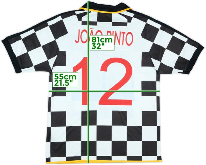 2004-05 Boavista Home Shirt Joao Pinto #12 - 6/10 - (L)