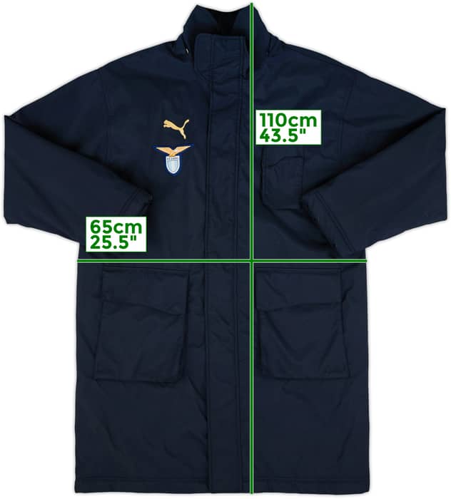 1999-00 Lazio Puma Padded Bench Coat - 8/10 - (M)