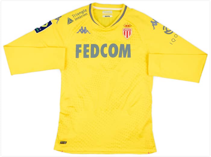 2020-21 Monaco Match Issue GK Shirt Mannone #30