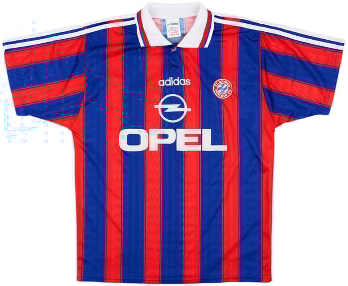 1995-97 Bayern Munich Signed Home Shirt Ziege #17 - 9/10 - (M)