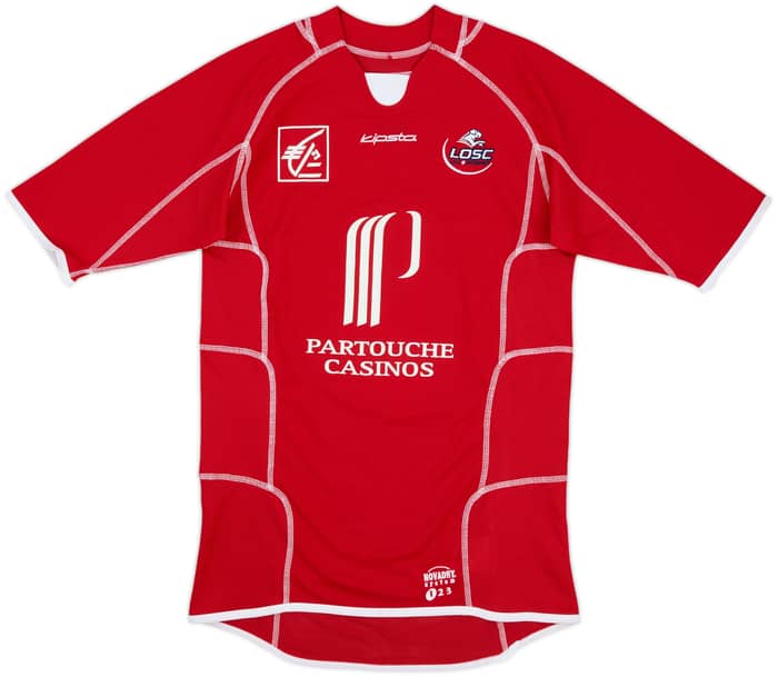 2003-04 Lille Home Shirt Moussilou #9 - 7/10 - (M)