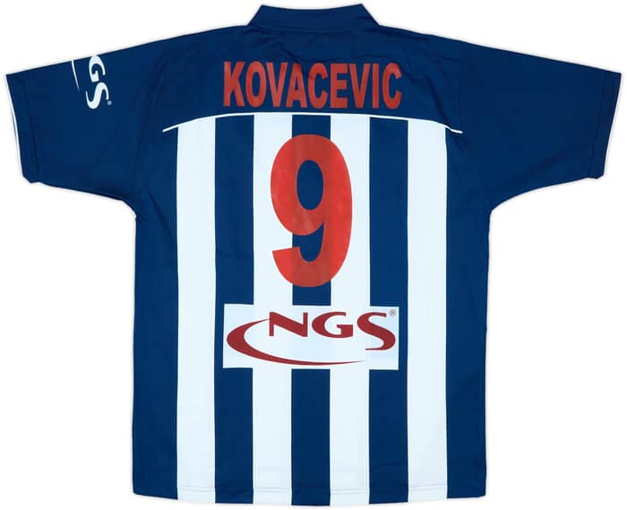 2004-06 Real Sociedad Home Shirt Kovacevic #9 - 4/10 - (M)