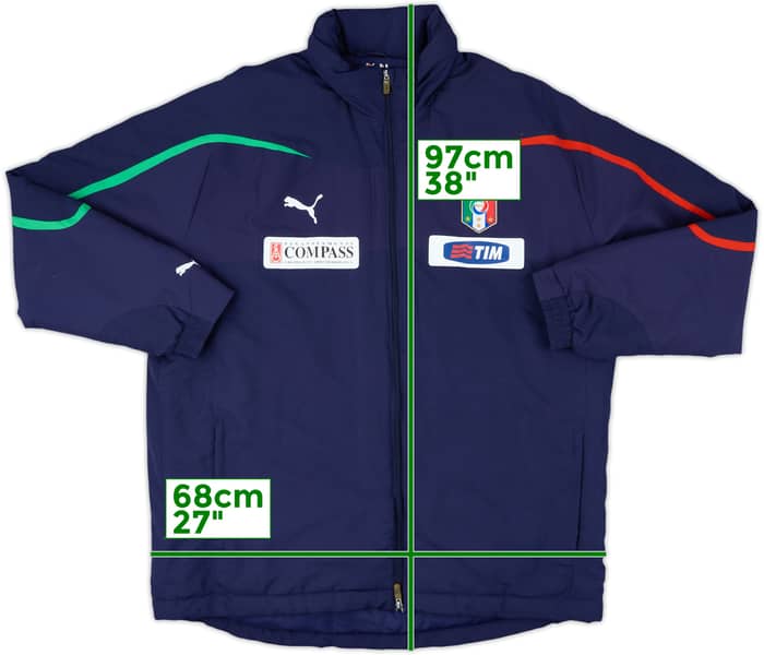 2010-12 Italy Puma Padded Bench Coat - 8/10 - (XL)