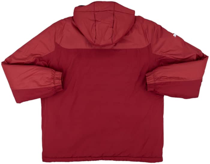 2016-17 Italy Puma Hooded Padded Bench Coat - 8/10 - (XL)