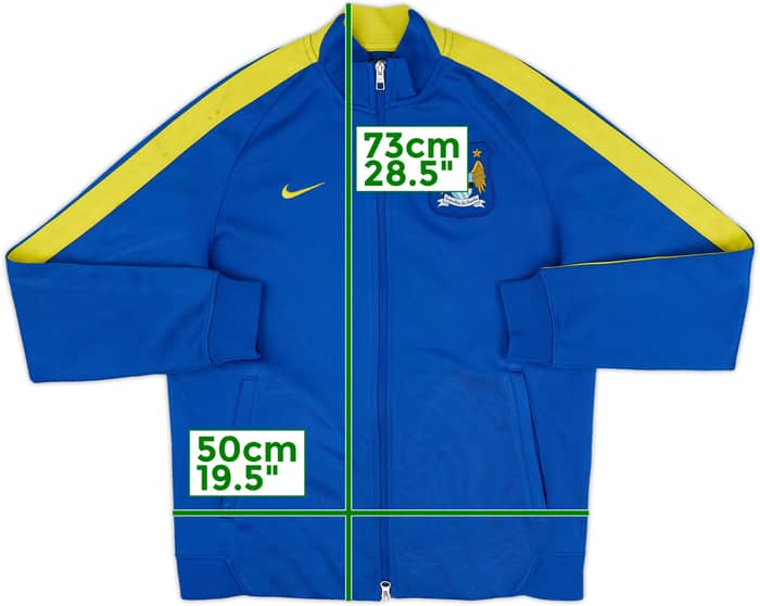 2014-15 Manchester City Nike Track Jacket - 7/10 - (M)
