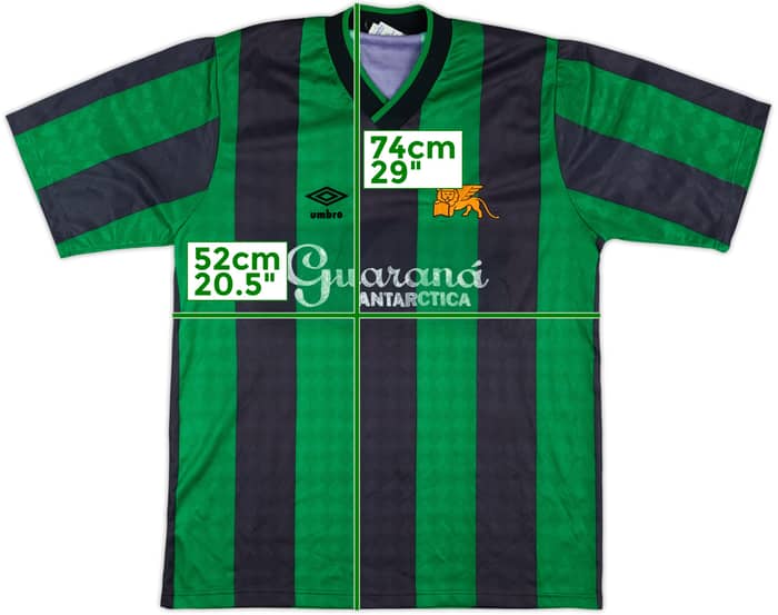 1990-91 Venezia Match Issue Home Shirt #19