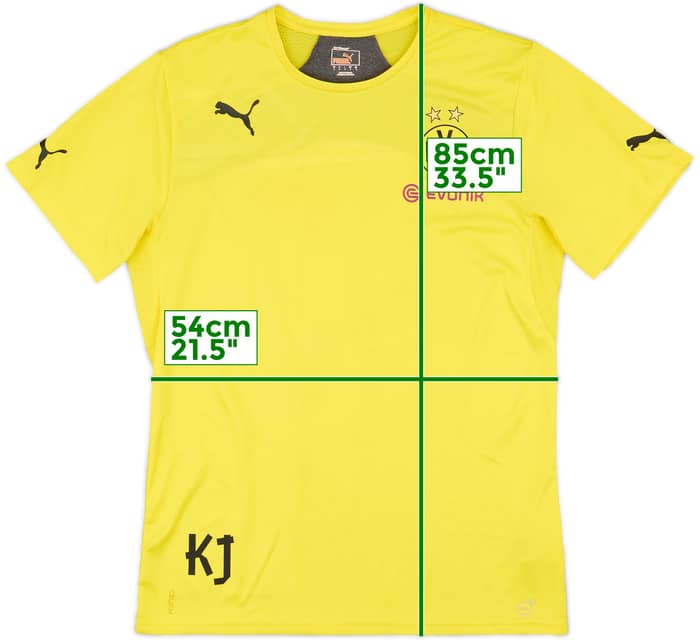 2012-13 Borussia Dortmund Staff Issue Puma Training Shirt KJ - 9/10 - (L)