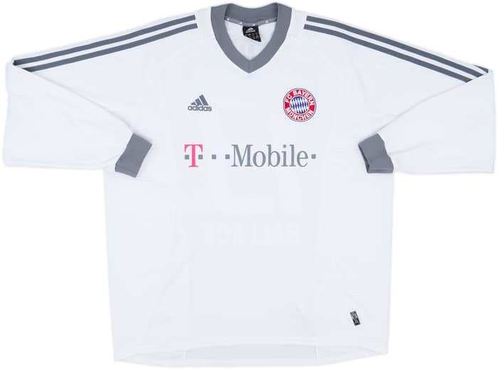 2002-03 Bayern Munich Away L/S Shirt Ballack #13 - 7/10 - (XL)