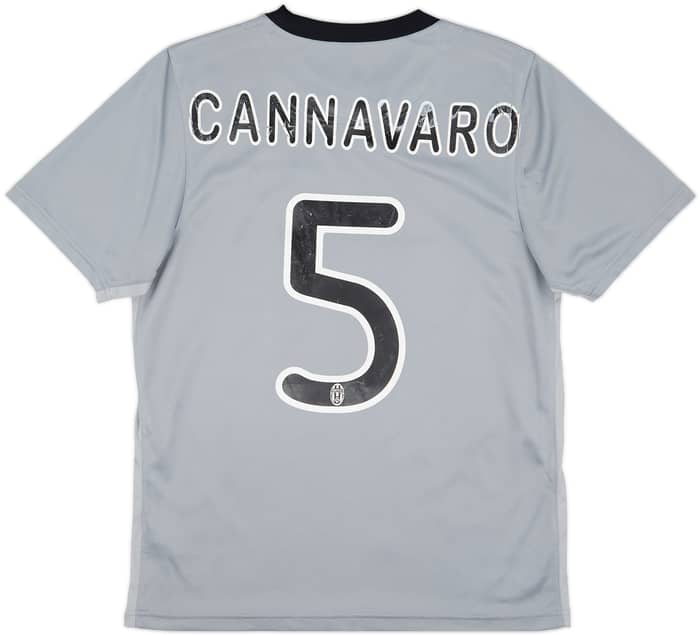 2009-10 Juventus Basic Away Shirt Cannavaro #5 - 5/10 - (S)