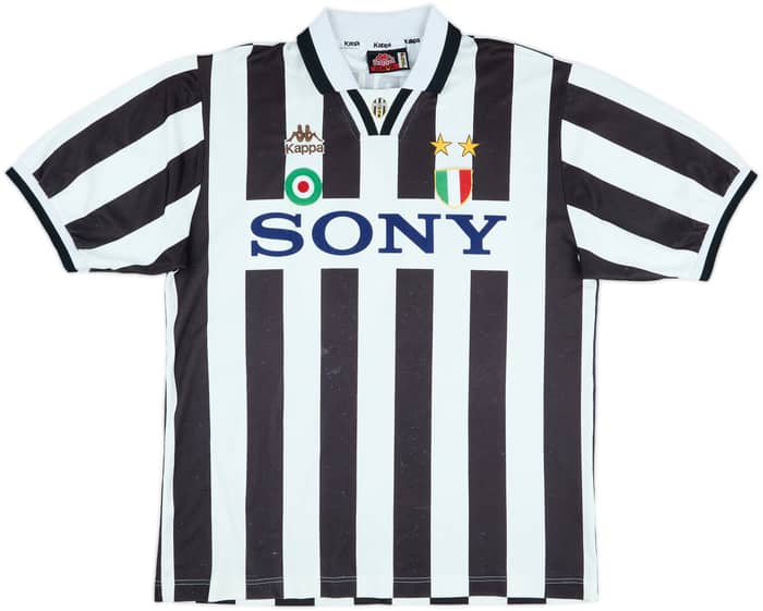 1995-97 Juventus Home Shirt Del Piero #10 - 6/10 - (L)