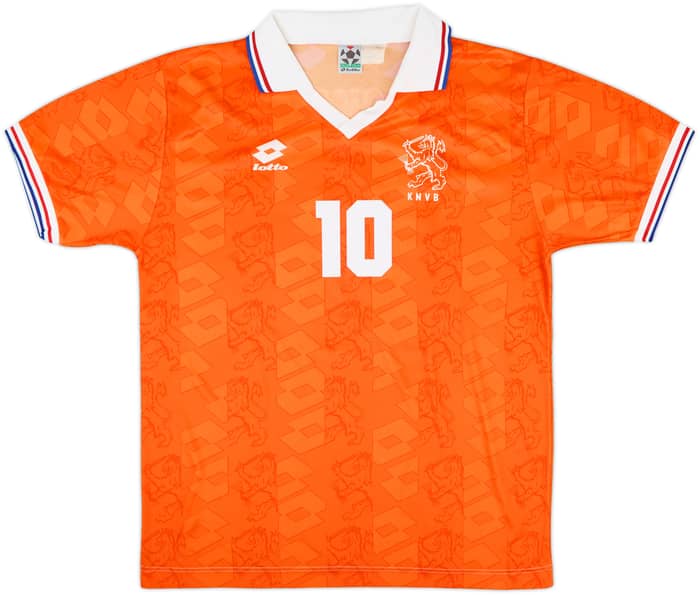 1994 Netherlands Home Shirt Bergkamp #10 - 10/10 - (L)