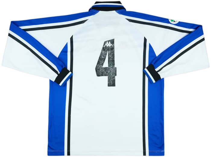 1998-99 Cosenza Match Issue Away L/S Shirt #4