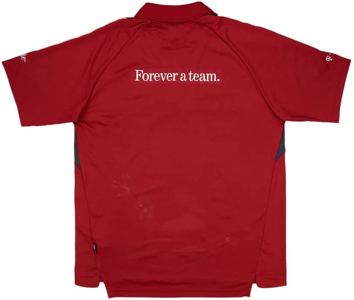 2002-03 Bayern Munich adidas 1/4 Zip Polo Shirt - 6/10 - (L)