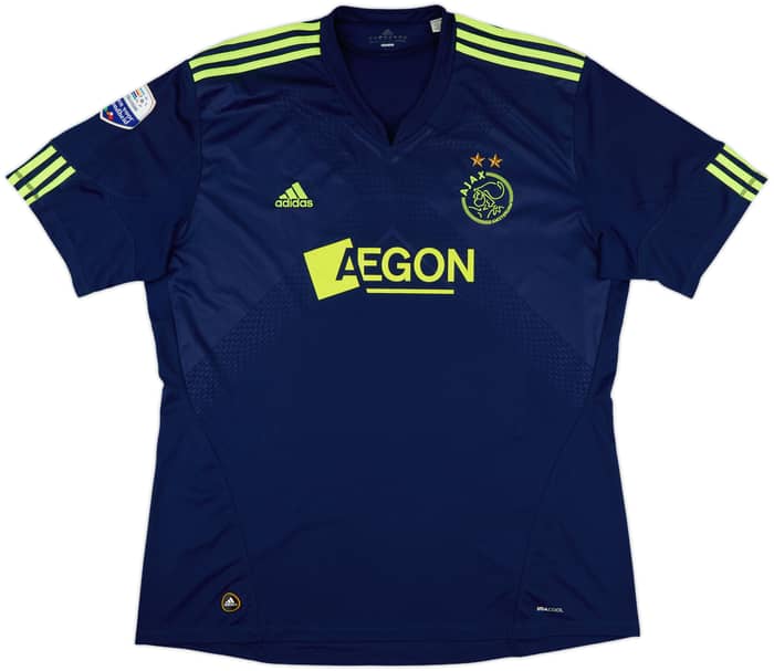 2010-11 Ajax Away Shirt Ivo Mulder #14 - 8/10 - (3XL)