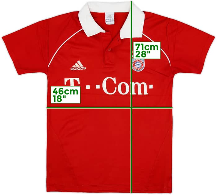 2005-06 Bayern Munich Home Shirt - 4/10 - (L)