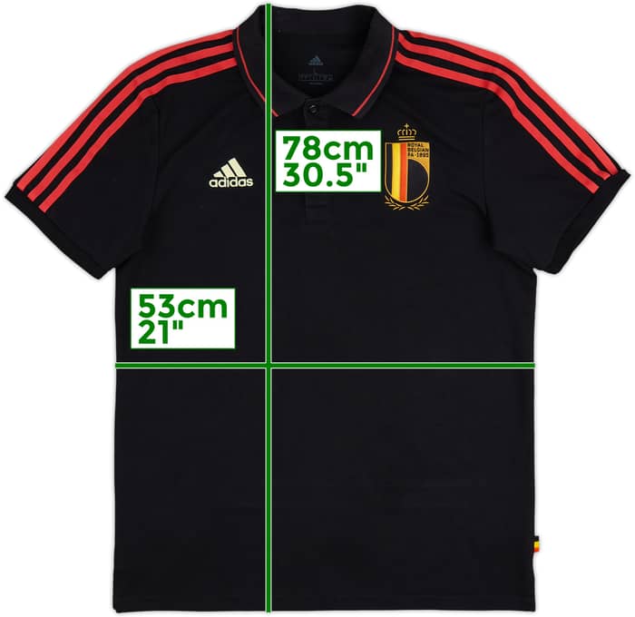 2020-21 Belgium adidas Polo Shirt - 7/10 - (L)