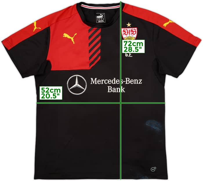 2015-16 Stuttgart Staff Issue Puma Training Shirt G.E. - 6/10 - (XL)