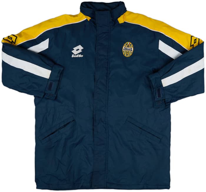 2000-01 Hellas Verona Lotto Padded Bench Coat - 8/10 - (XL)