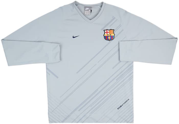 2007-08 Barcelona Nike Sweat Top - 8/10 - (M)