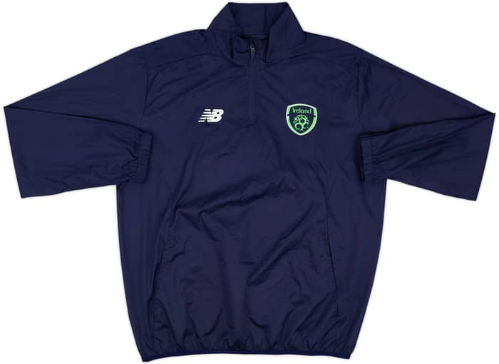 2017-18 Ireland New Balance 1/4 Zip Drill Top - 8/10 - (XL)