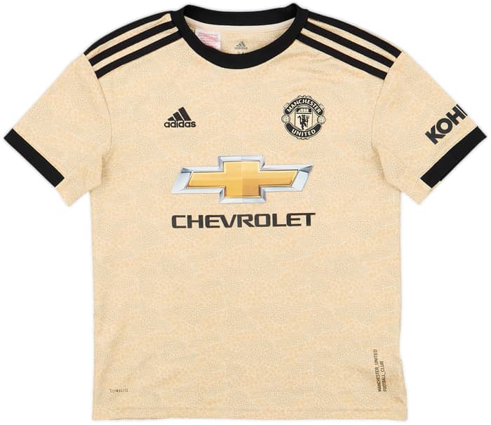 2019-20 Manchester United Away Shirt B.Fernandes #18 - 10/10 - (M.Boys)