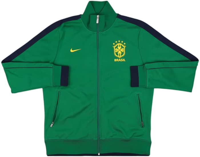 2011-12 Brazil Nike N98 Track Jacket - 9/10 - (L)