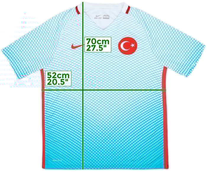 2016-17 Turkey Away Shirt - 7/10 - (M)