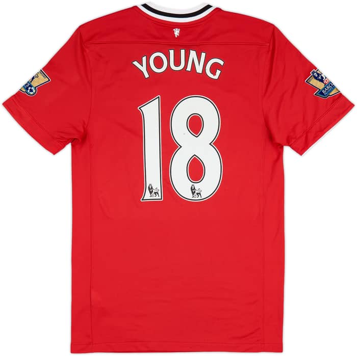 2011-12 Manchester United Home Shirt Young #18 - 5/10 - (S)