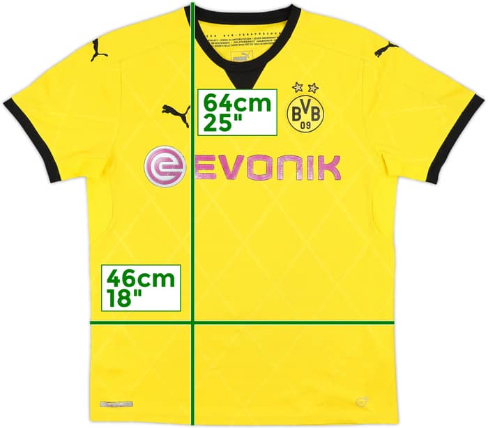 2015-16 Dortmund European Home Shirt - 5/10 - (L)