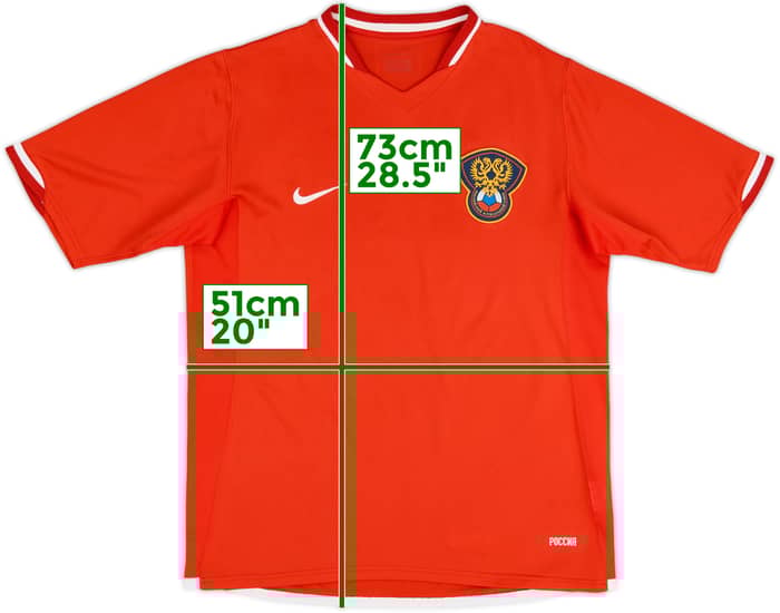 2006-08 Russia Home Shirt - 6/10 - (L)