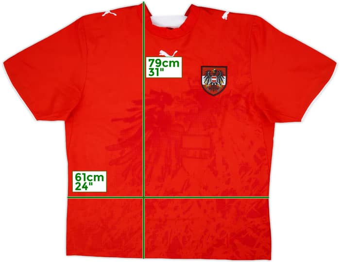2006-08 Austria Home Shirt - 9/10 - (XL)