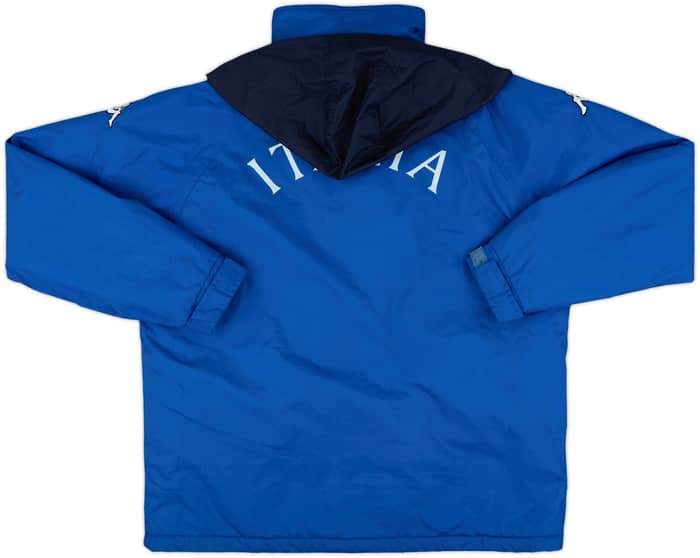 1999-00 Italy Kappa Hooded Rain Jacket - 8/10 - (M)