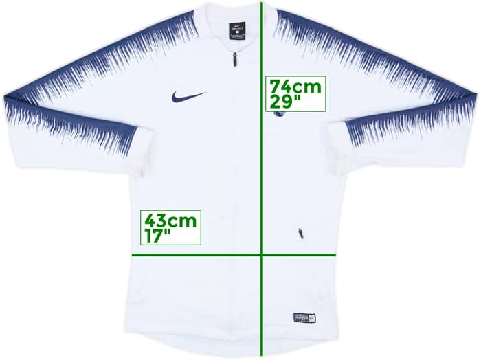 2018-19 Tottenham Nike Track Jacket - 6/10 - (S)