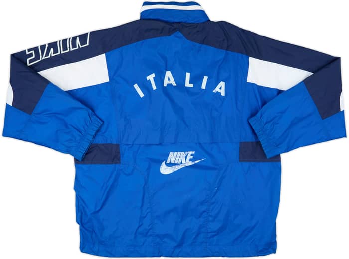 1996 Italy Nike Hooded Rain Jacket - 6/10 - (L)