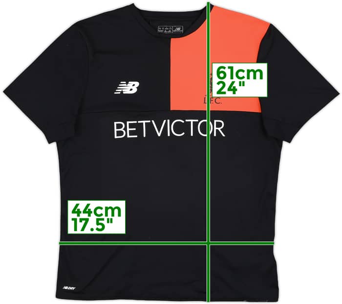 2016-17 Liverpool New Balance Training Shirt - 9/10 - (L)