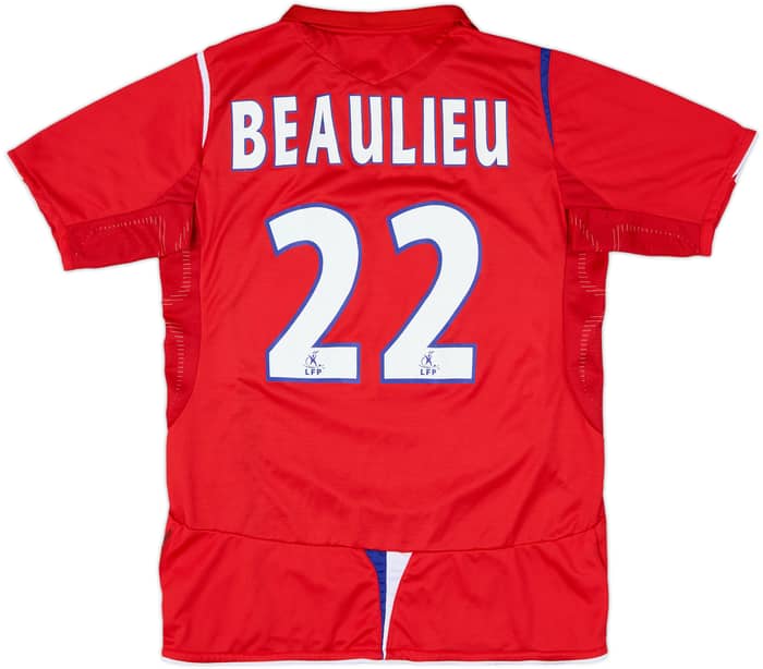 2006-07 Lyon Away Shirt Beaulieu #22 - 5/10 - (S)