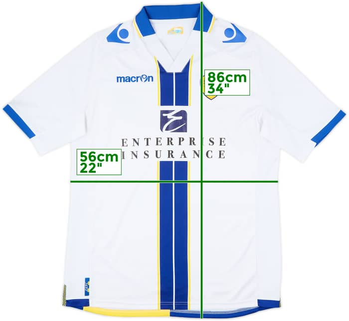 2013-14 Leeds United Home Shirt - 8/10 - (XL)